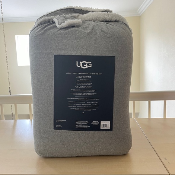 UGG Bedding Ugg Devon Sherpa Full Queen Reversible Comforter Set